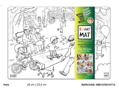 FUNNY MAT PARK    48 x 33.5 cm