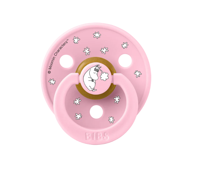 BIBS Moomin Dreaming Emzik Baby Pink NO : 1
