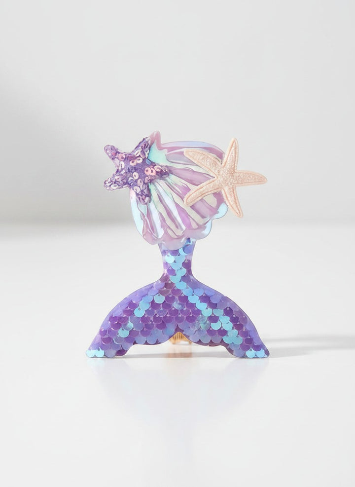 Fairymoon Lagoon Mermaid Clip (XL) Violet