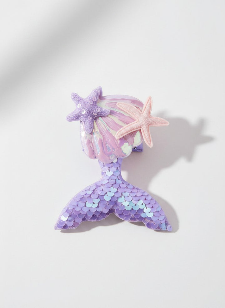 Fairymoon Lagoon Mermaid Clip (XL) Violet