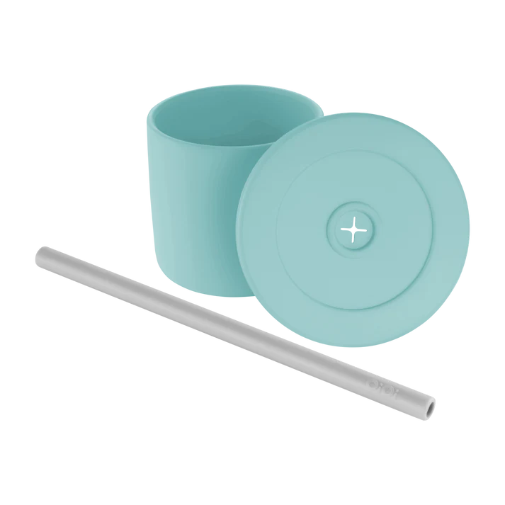 OiOi Ham+Hüp Aqua Green / Powder Grey