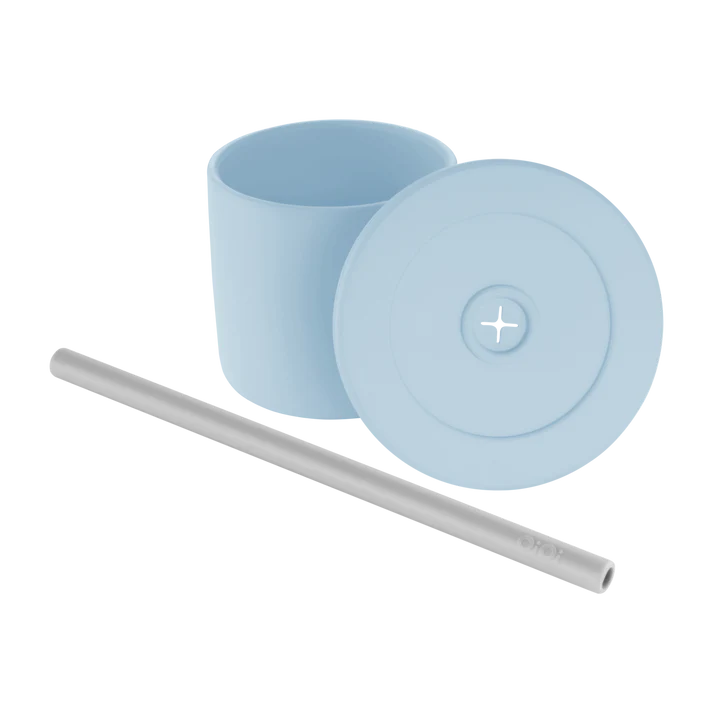 OiOi Ham+Hüp Mineral Blue / Powder Grey