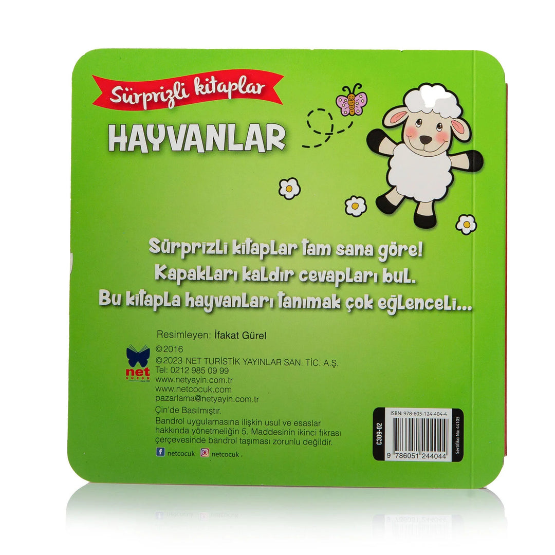 SÜRPRİZLİ KİTAPLAR-HAYVANLAR