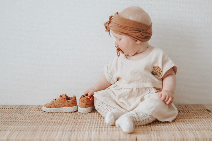 ORGANIC SAND "SHELL" DRESS