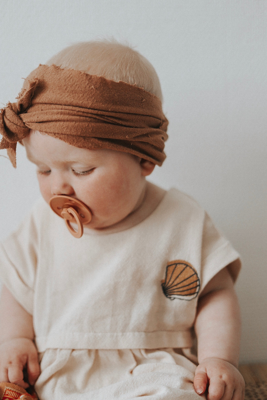 ORGANIC SAND "SHELL" DRESS
