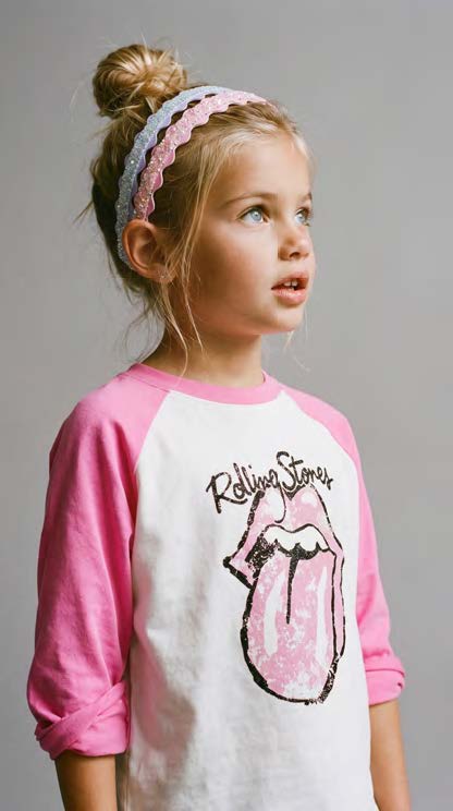 IPOBOMI RUFFLE HEADBAND PINK