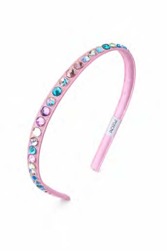 IPOBOMI STONE HEADBAND PINK