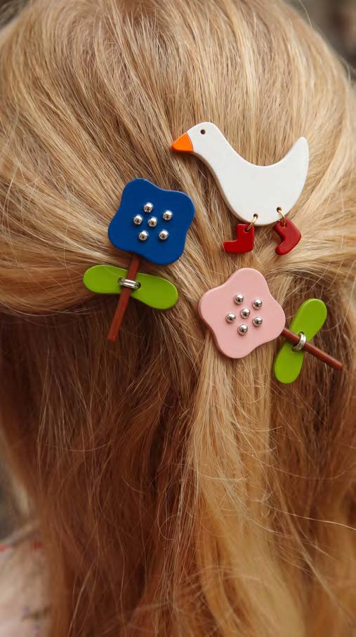 IPOBOMI GOOSE &amp; FLOWERS SET
