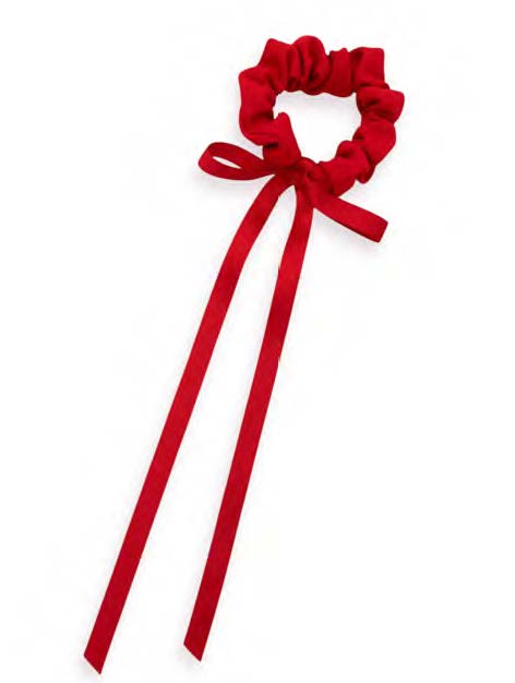 IPOBOMI TALL RED SCRUNCHIE RED