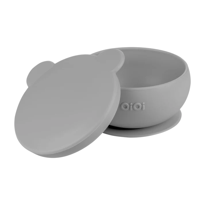 OiOi Kapaklı Kase Powder Grey