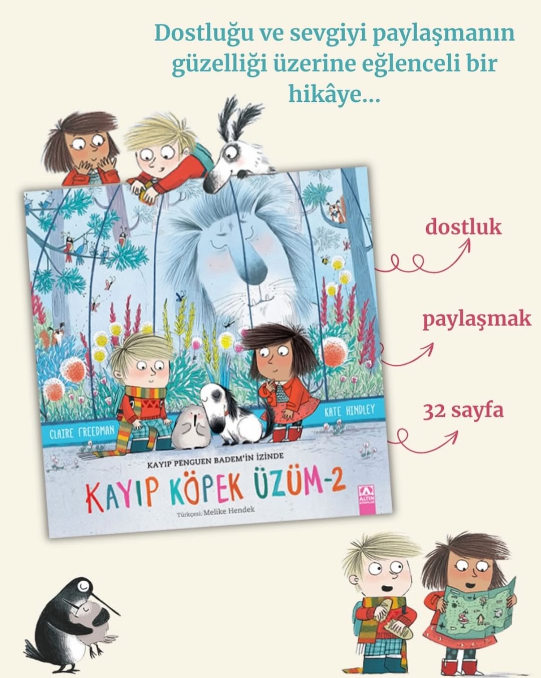 KAYIP KÖPEK ÜZÜM KÜÇÜK BIR DOSTLUK HIKAYESI