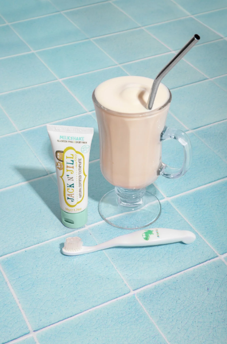 Doğal Sertifikalı- Milkshake Aromalı Diş Macunu Florürsüz 50g