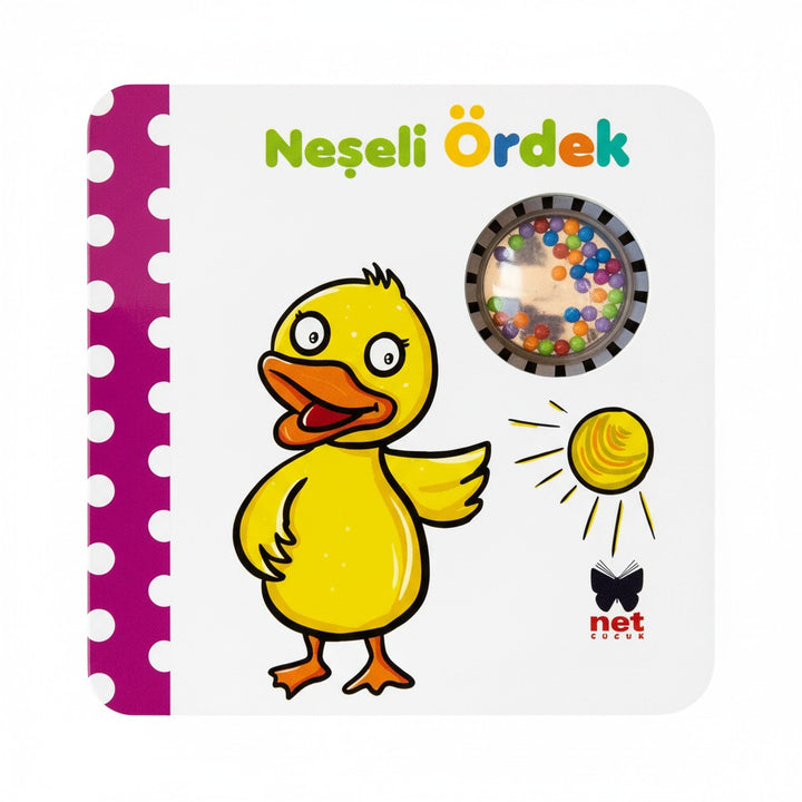 NEŞELİ ÖRDEK  - BONCUKLU KİTAP