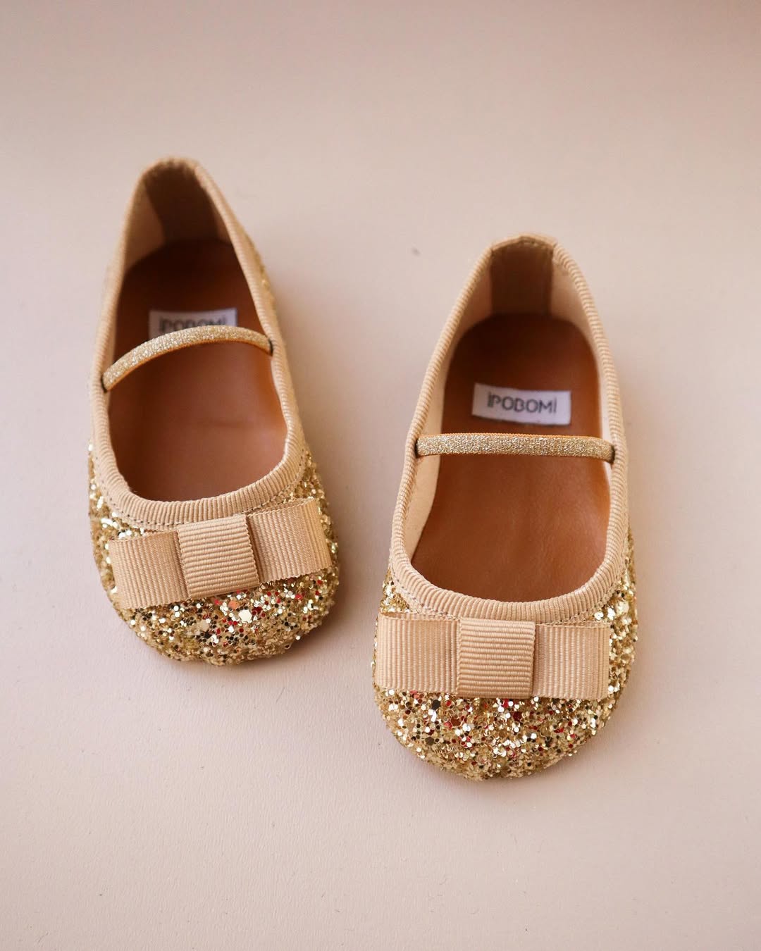 IPOBOMI SPARKLE BABY GOLD AYAKKABI