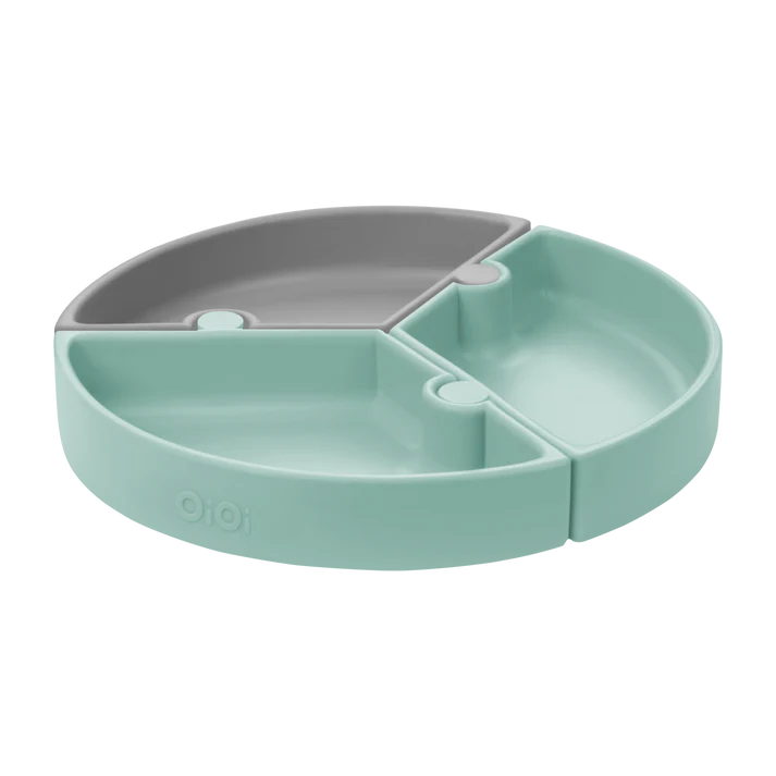 OiOi Puzzle River Green / Powder Grey