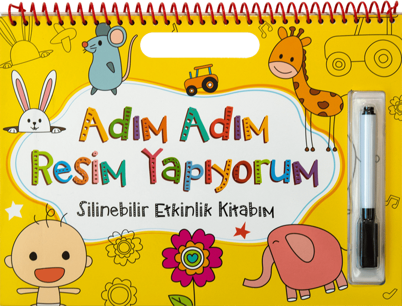 ADIM ADIM RESİM YAPIYORUM-SARI