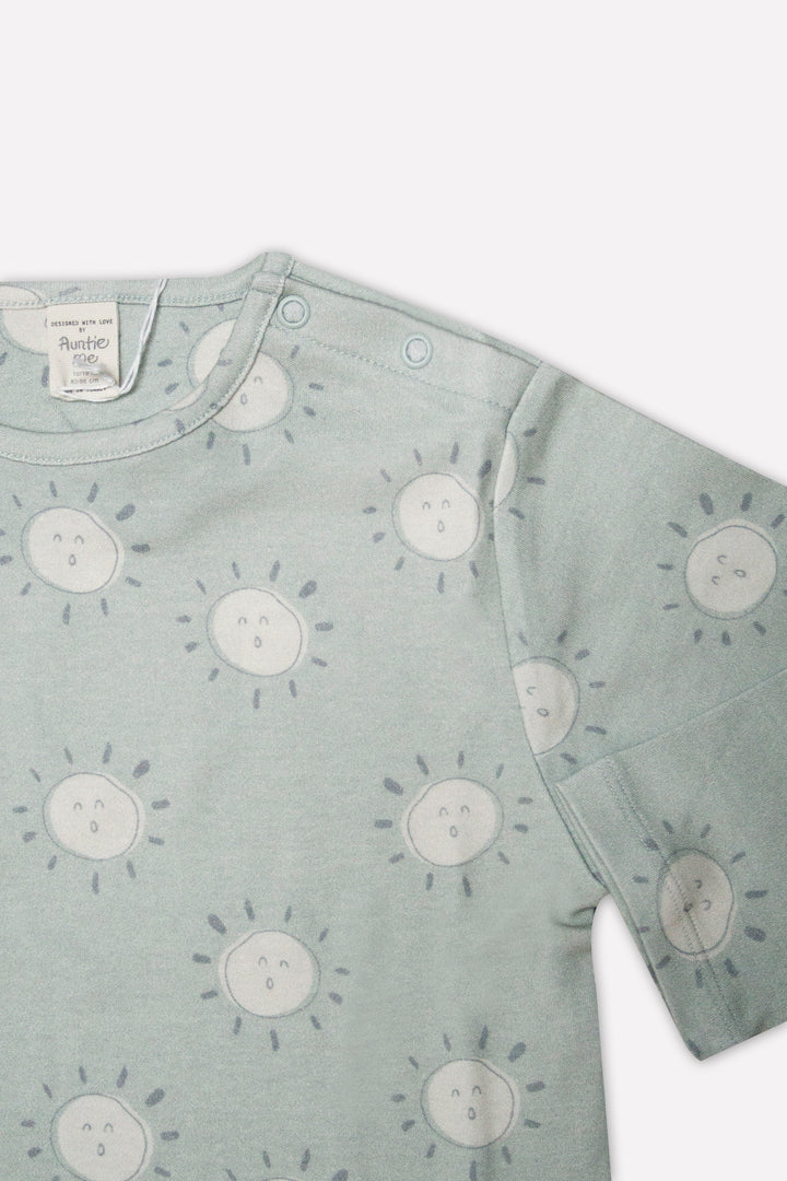 ORGANIK ’SUN’ UZUN KOLLU T-SHIRT