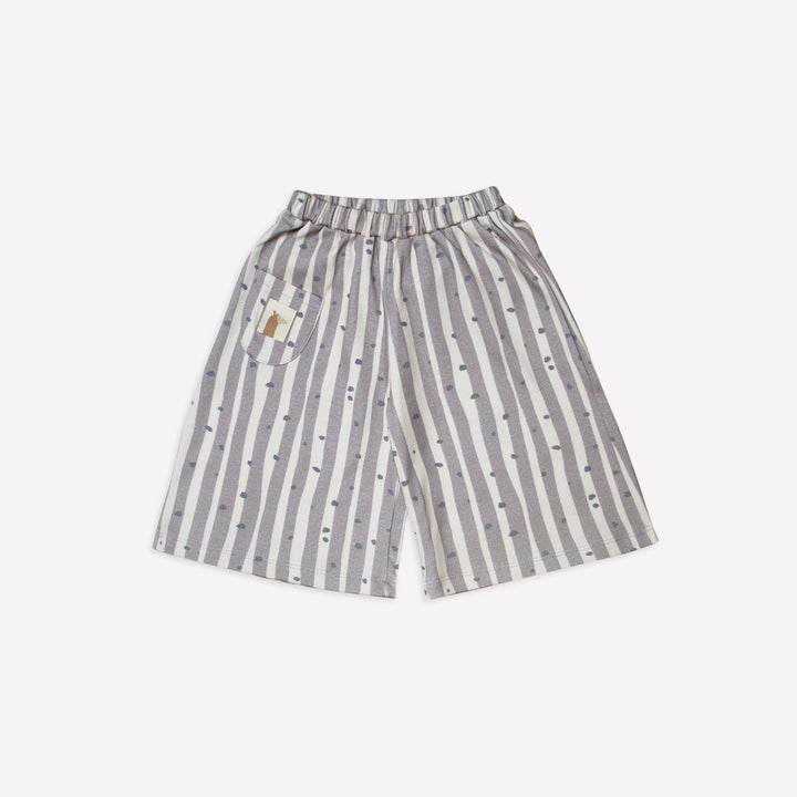 ORGANIK ’IRREGULAR STRIPES GENİŞ PAÇA PANTOLON