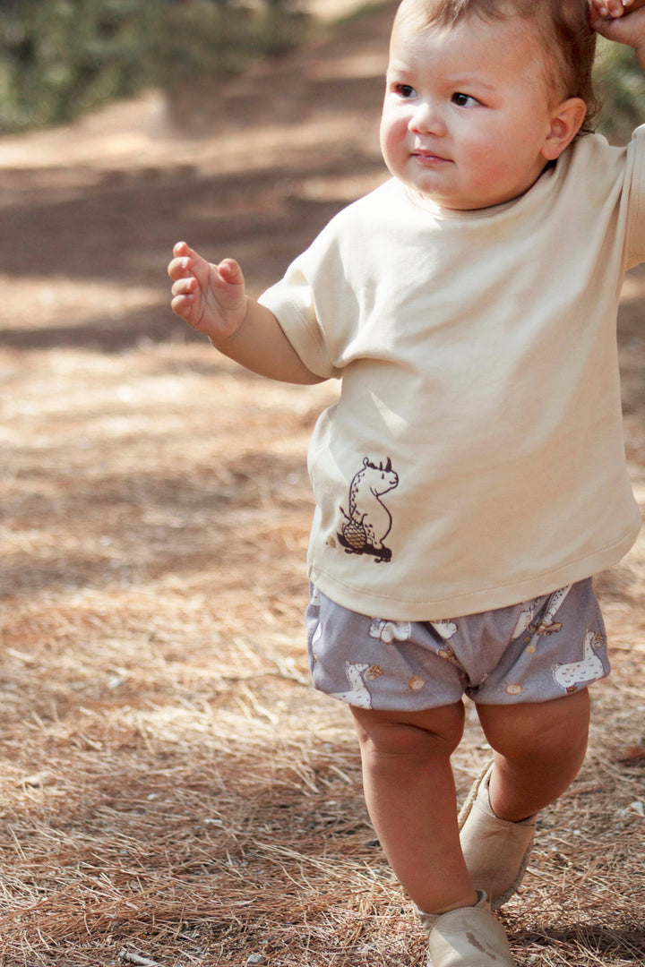 ORGANIK SEMOLINA ’RHINO’ T-SHIRT