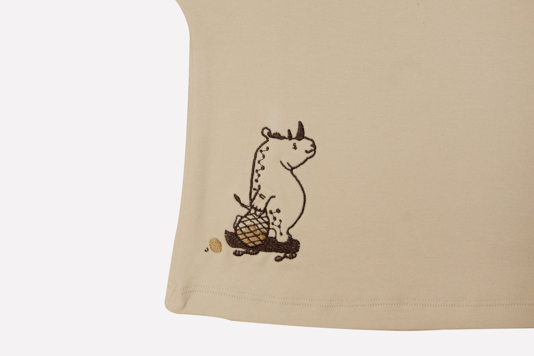 ORGANIK SEMOLINA ’RHINO’ T-SHIRT
