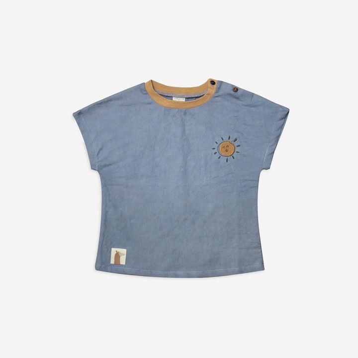ORGANIK PORPOISE ’SUN’ BEBEK DOKUMA T-SHIRT
