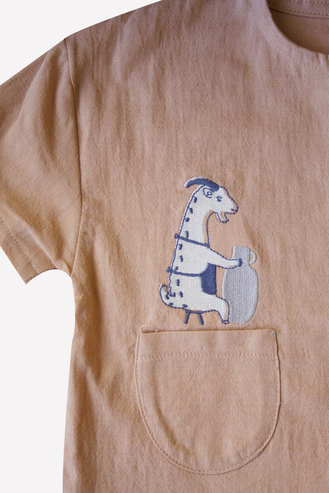 ORGANIC CORK ’GOAT’ SHIRT