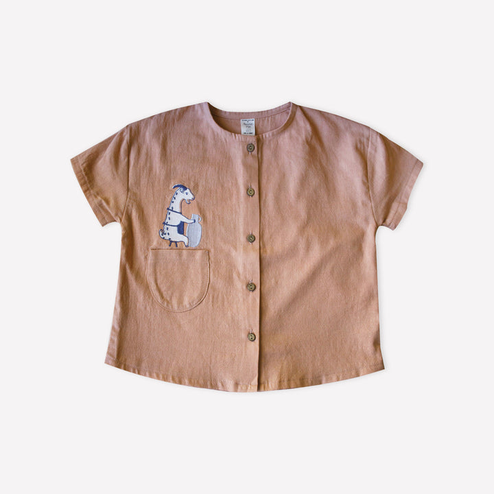 ORGANIC CORK ’GOAT’ SHIRT