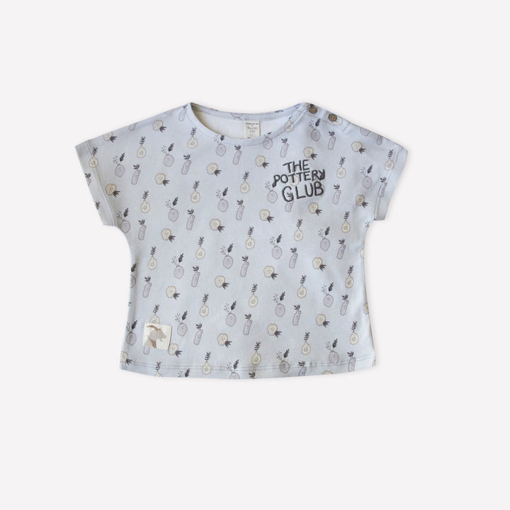 ORGANIC FOGGY DEW ’PLANT CERAMICS T-SHIRT