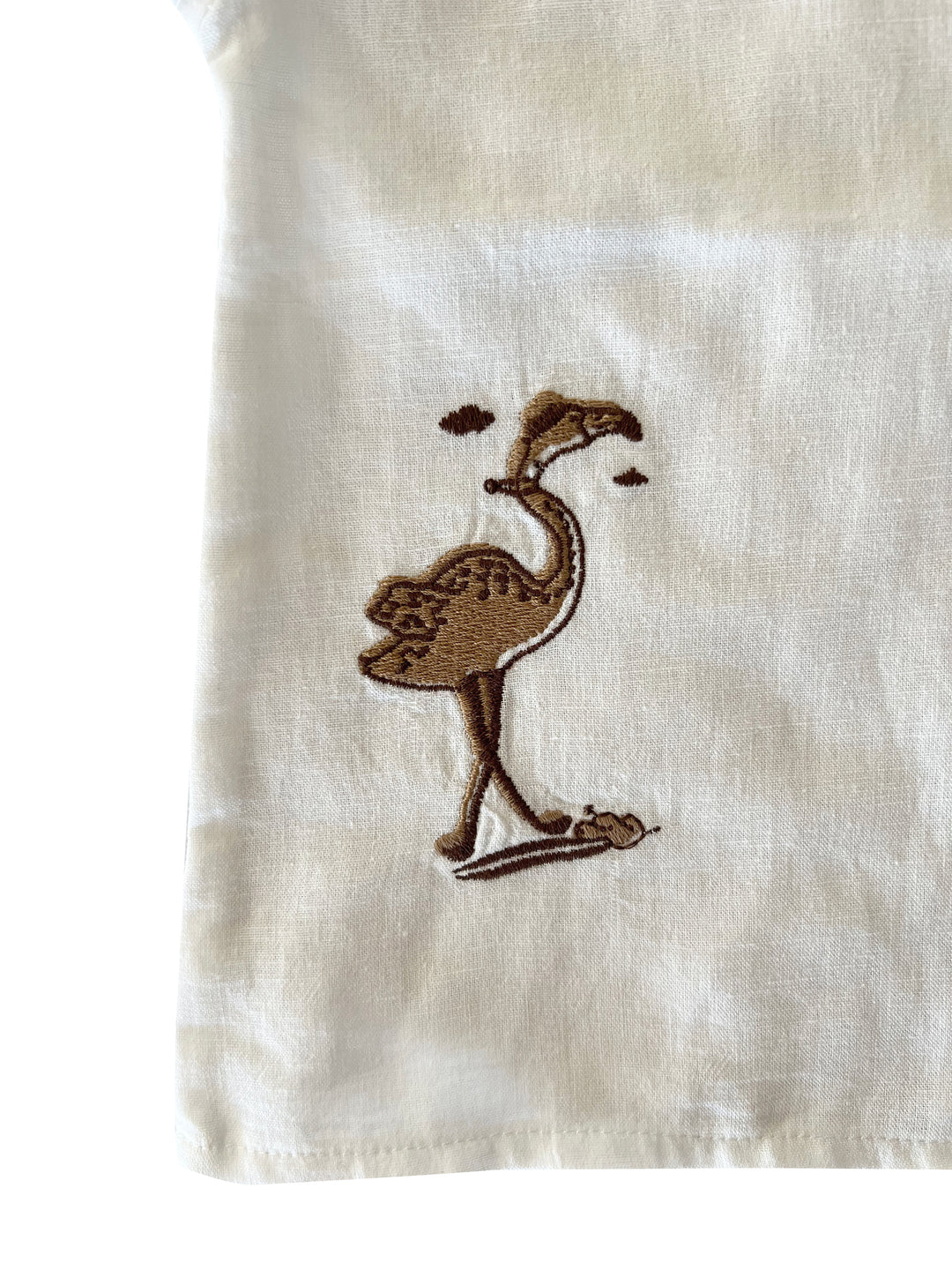 UNDYED ’SURFING FLAMINGO’ BLOUSE
