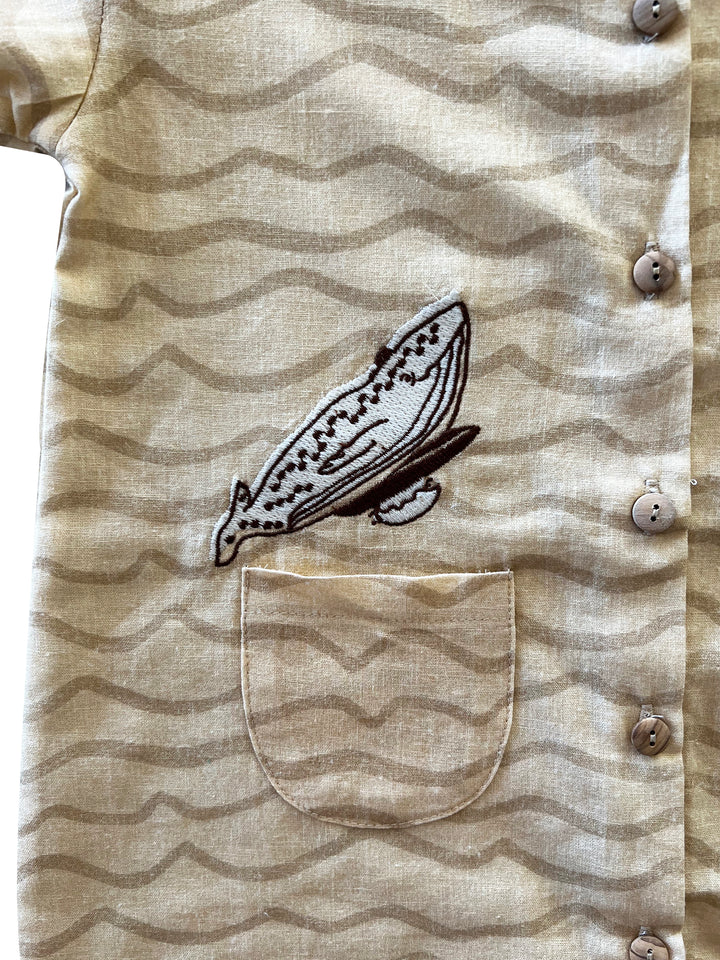 MARZIPAN ‘WAVES’ ROMPER