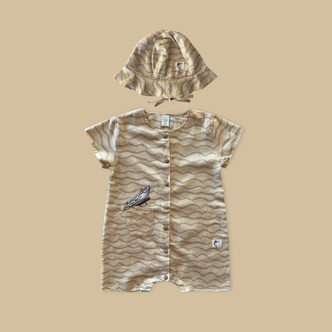 MARZIPAN ‘WAVES’ ROMPER