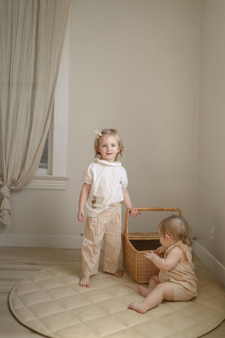 UNDYED ’SURFING FLAMINGO’ BLOUSE