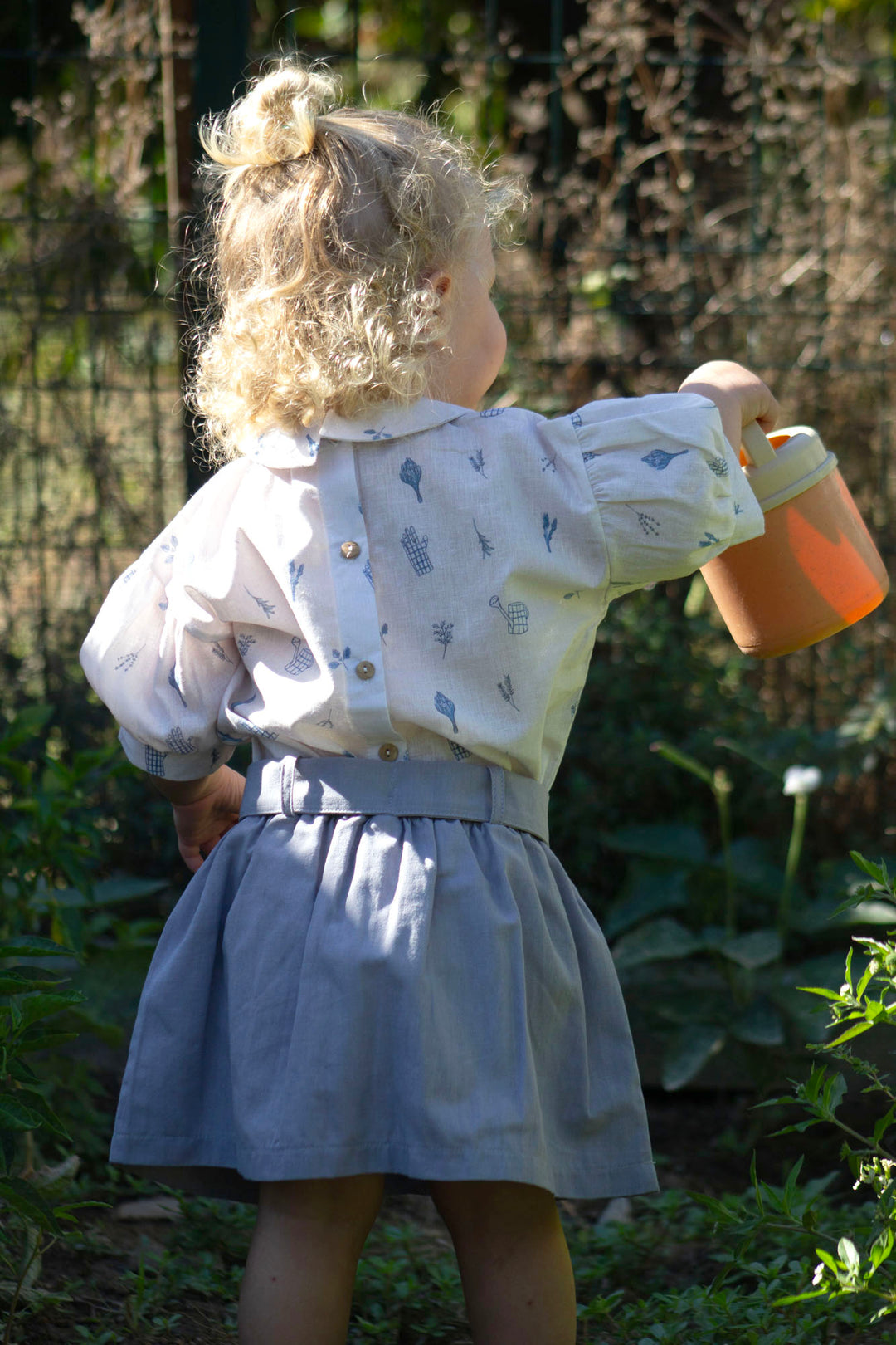 ORGANIC ’GARDENING’ YAKALI BLUZ