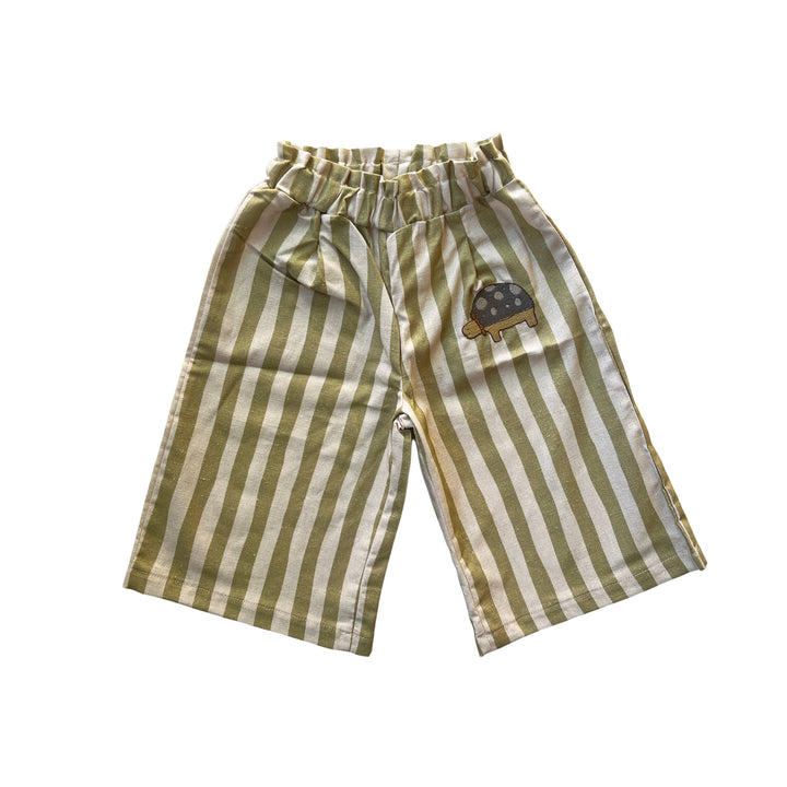 Auntie Me ‘Turtle’ Stripes Trousers 70% cotton %30 linen