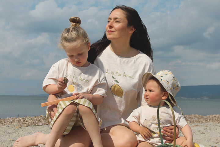 Auntie Me ‘Turtle’ Stripes Trousers 70% cotton %30 linen