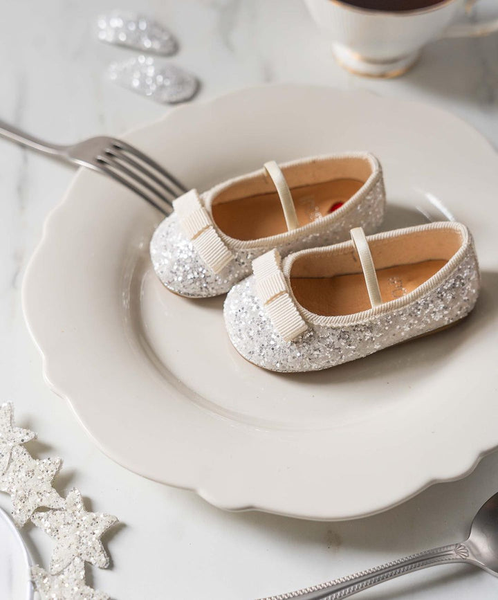 IPOBOMI SPARKLE BABY WHITE AYAKKABI