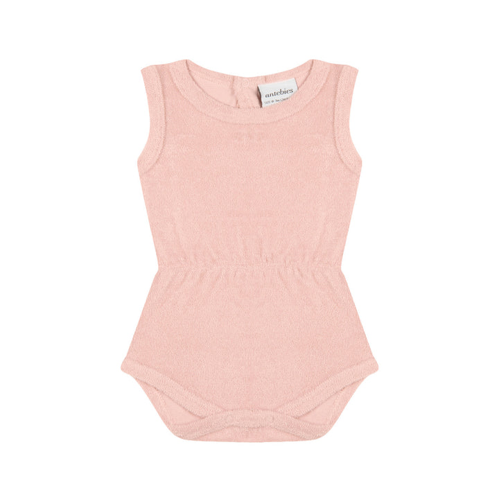 Antebies Toz Pembe Lastikli Body