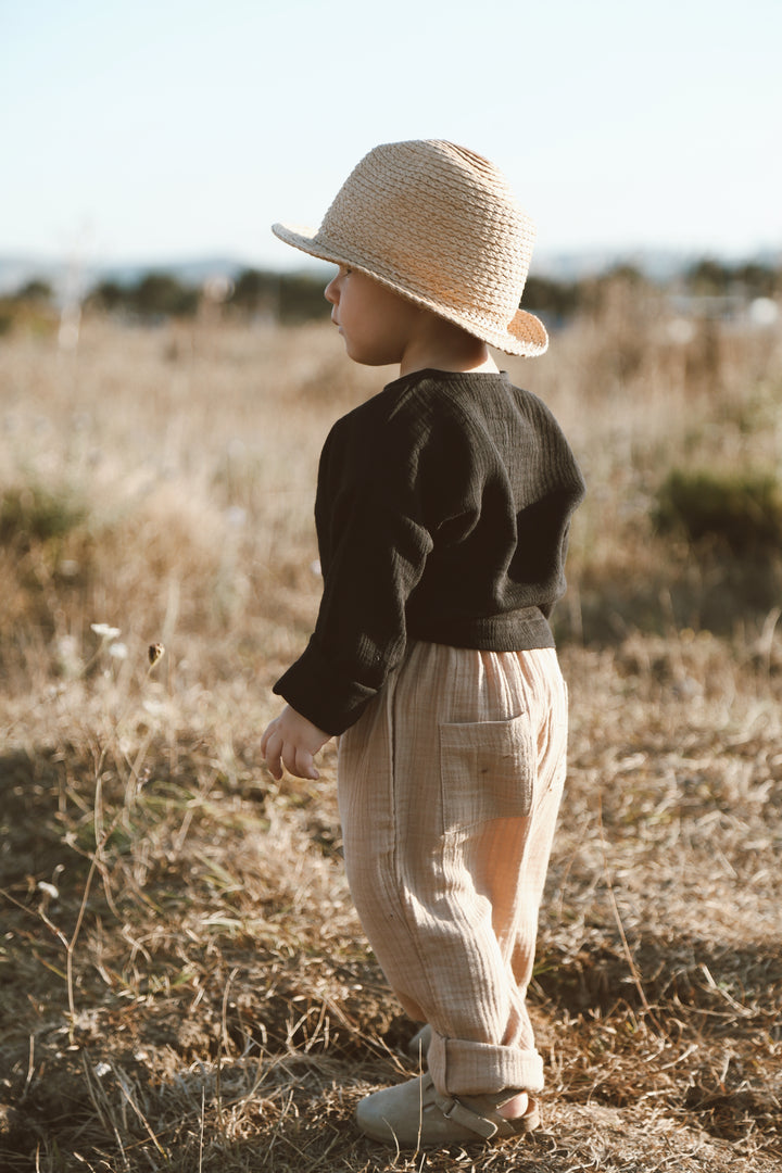 MUSLIN PANTS BEJ