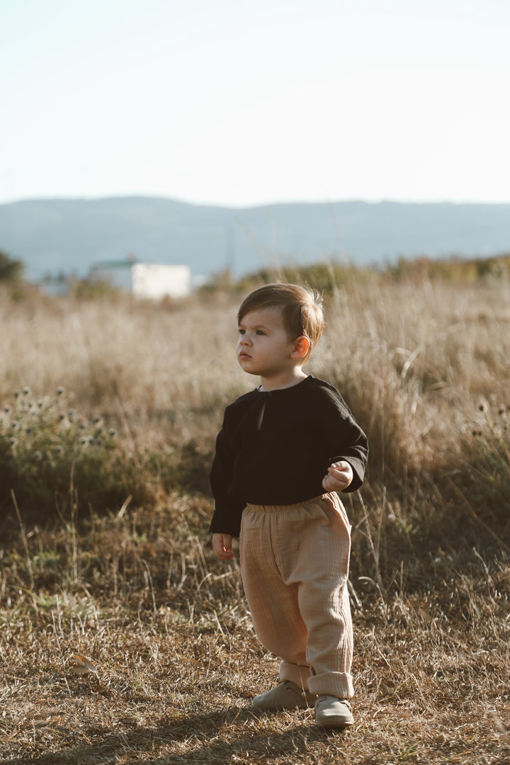 MUSLIN PANTS BEJ
