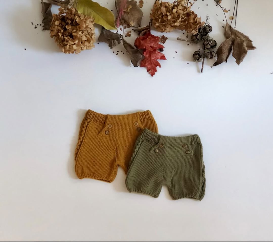 TERRA COTTA TRİKO ŞORT HARDAL