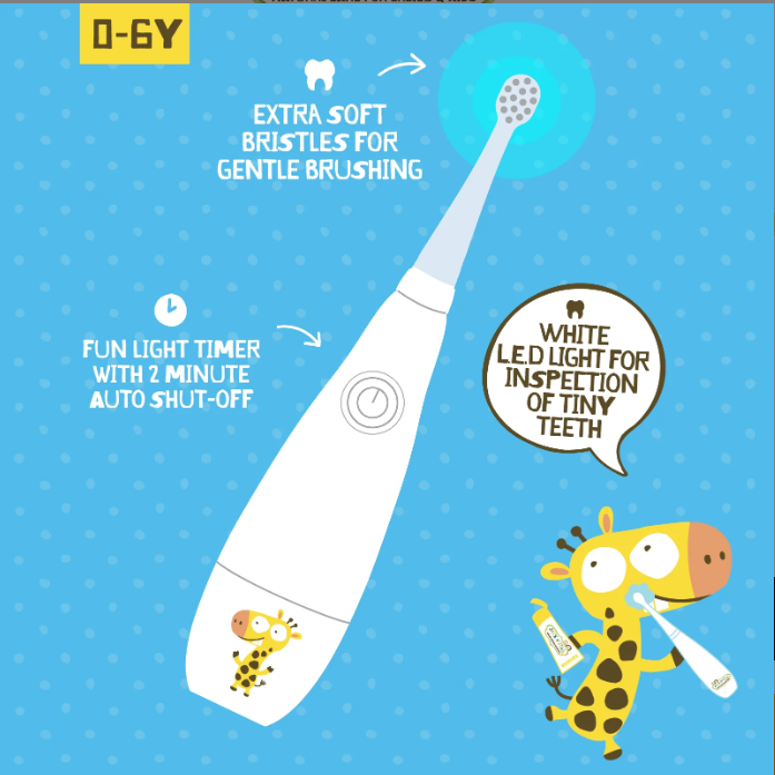 Tickle Tooth Sonic Diş Fırçası 0-6 yrs