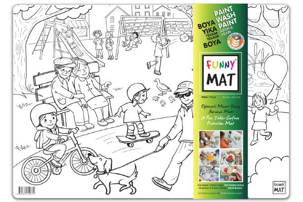 FUNNY MAT PARK    48 x 33.5 cm