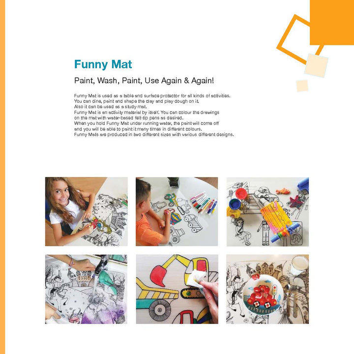 FUNNY MAT DANSÇILAR    48 x 33.5 cm