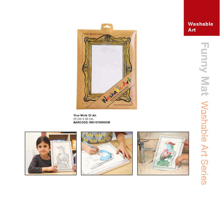 FUNNY MAT WASHABLE ART YOUR WORK OF ART