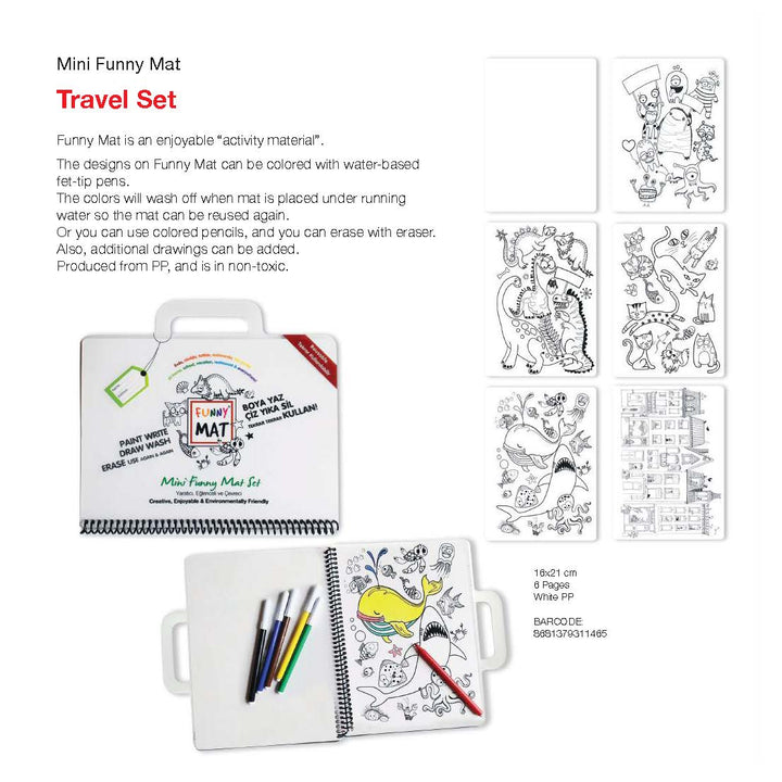 FUNNY MAT MİNİ SET ( TRAVEL SET)