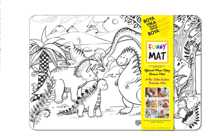 FUNNY MAT DİNOZORLAR ÇAĞI    48 x 33.5 cm