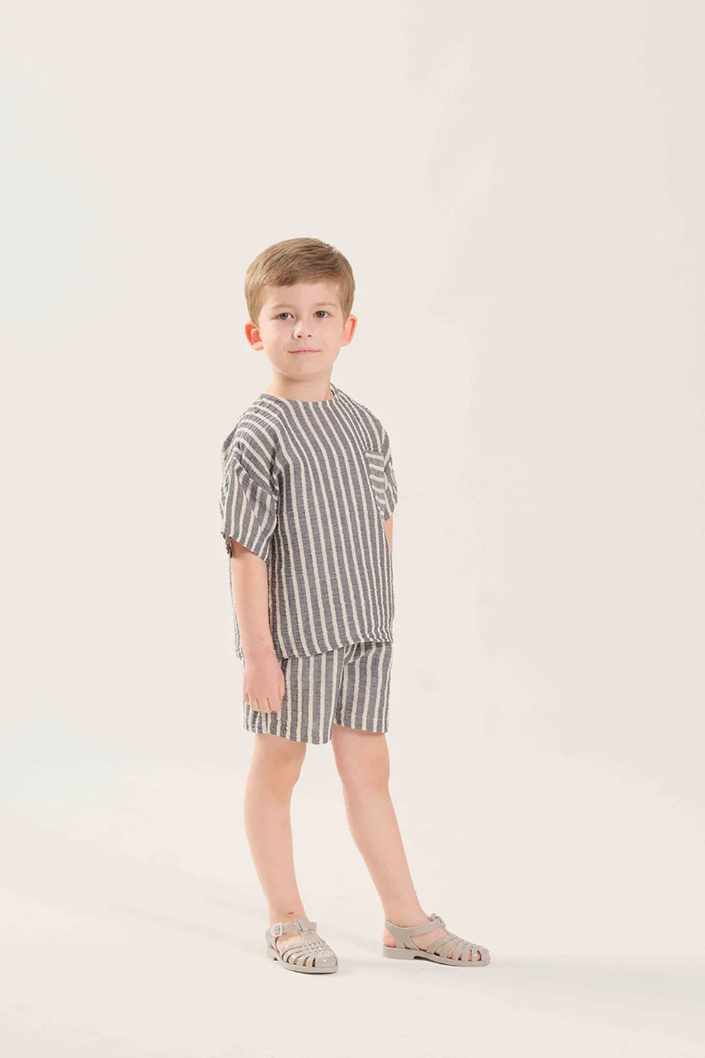Comfy Müslin Set Lacivert