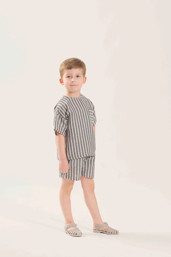 Comfy Müslin Set Lacivert