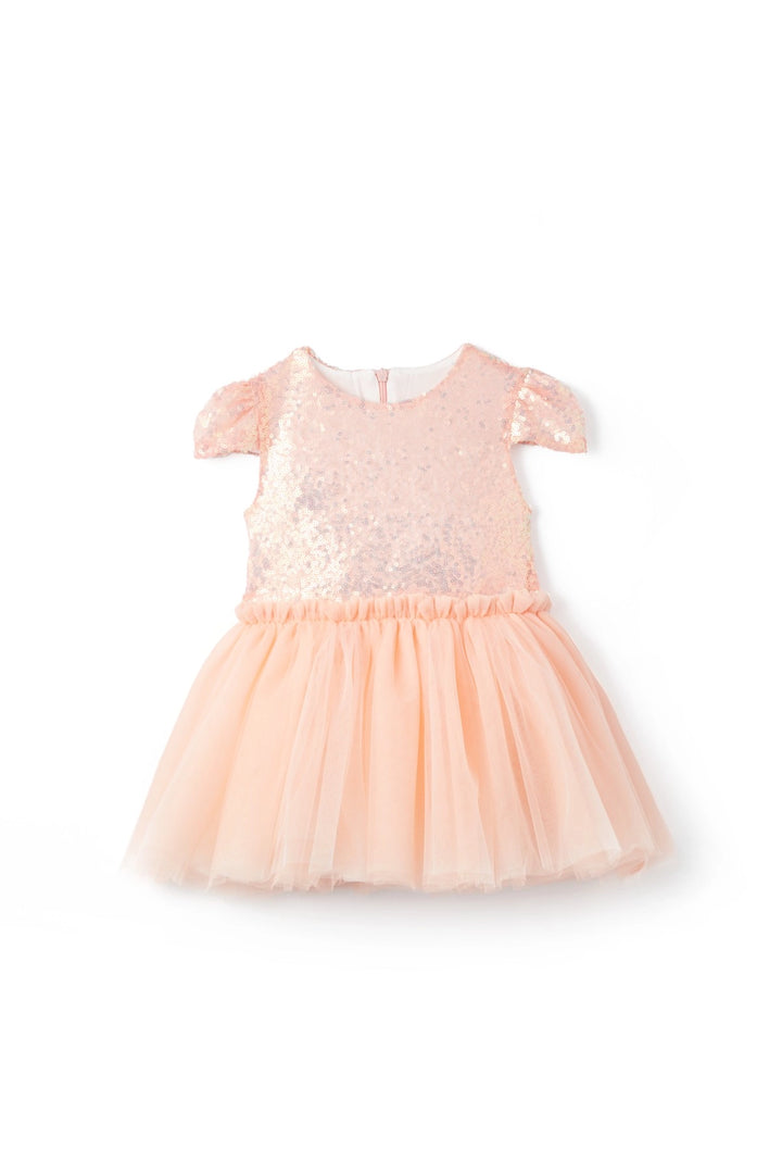 Petit Coral Crystal Dream Champagne Elbise