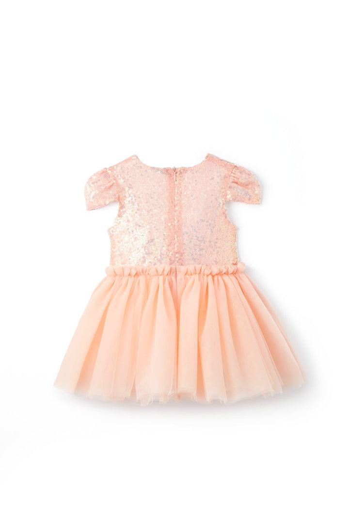 Petit Coral Crystal Dream Champagne Elbise